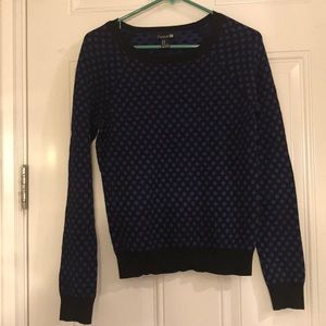 H&M polk a dot sweater